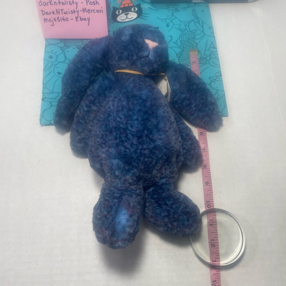 BNWT Jellycat Hopscone Luxe Bunny…soooo beautiful IRL Pics don’t do justice! - Picture 7 of 10